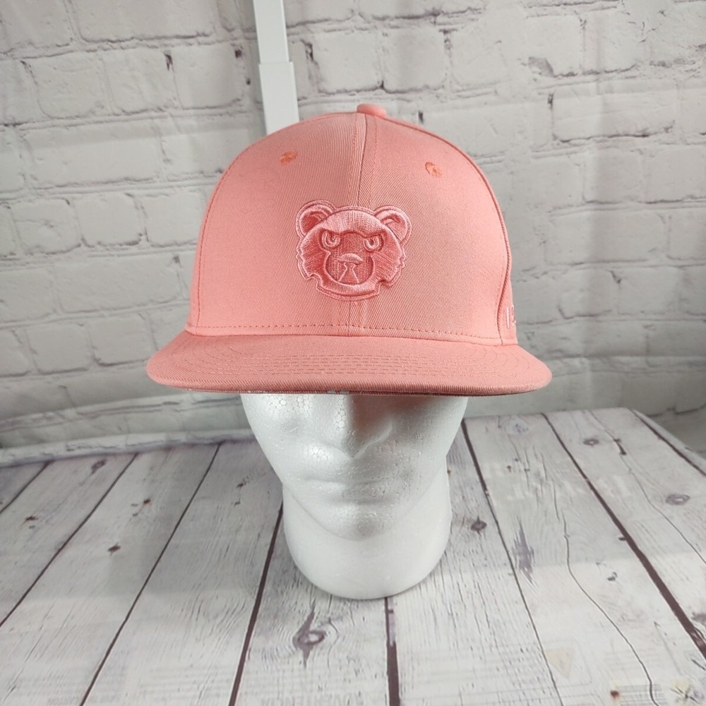 Pink Chicago Cubs Hat Snapback Budweiser 1994 Logo Adjustable Baseball Cap